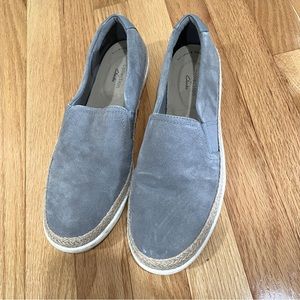 Women’s Gray Clark Slip Ons